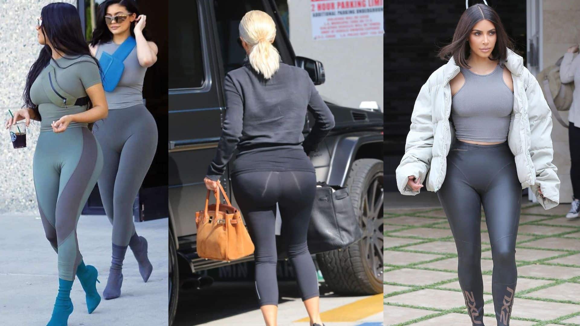 Kim Kardashian looks in her Hottest Yoga Pants
