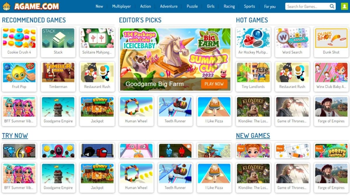 Top 12 Most Popular Game Websites You Need to Know About