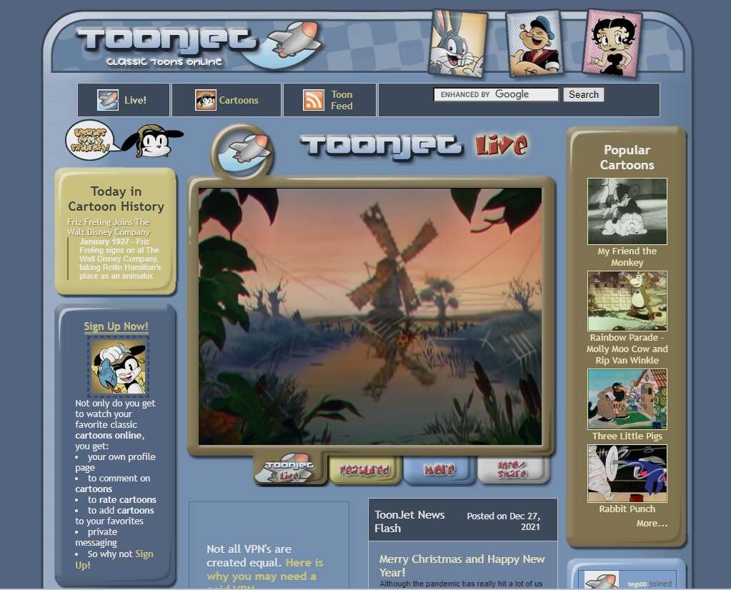 ToonJet Best Kisscartoon Alternatives in 2024