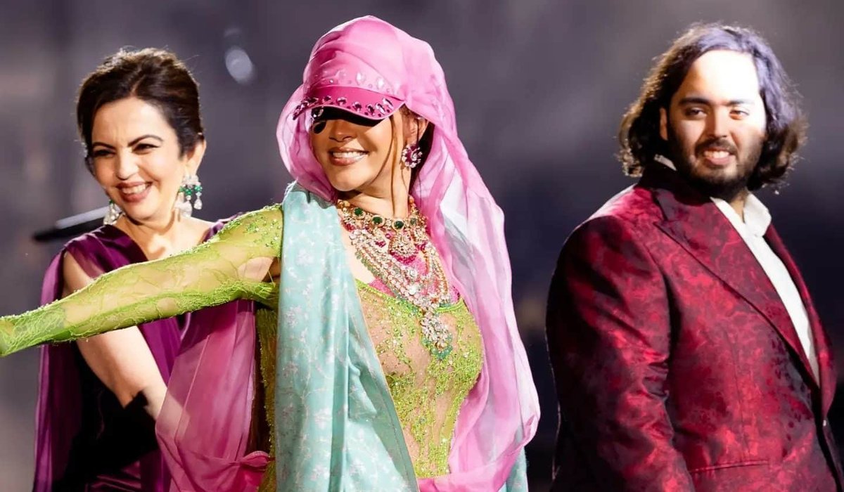 Rihanna Performs In India For The Wedding Party Of Son Of Asia's Richest Man