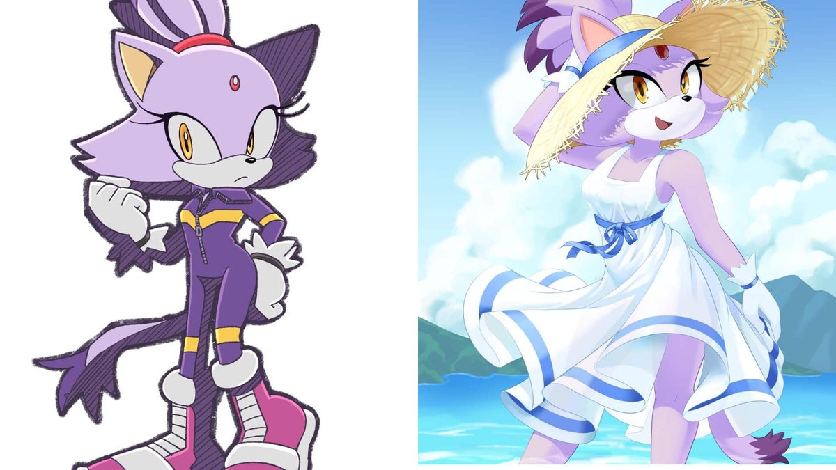 Blaze The Cat from Hottest Sonic Girls