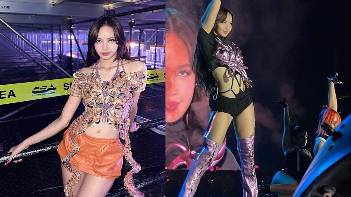 BLACKPINK's Lisa Attends Taylor Swift's Eras Tour In Singapore