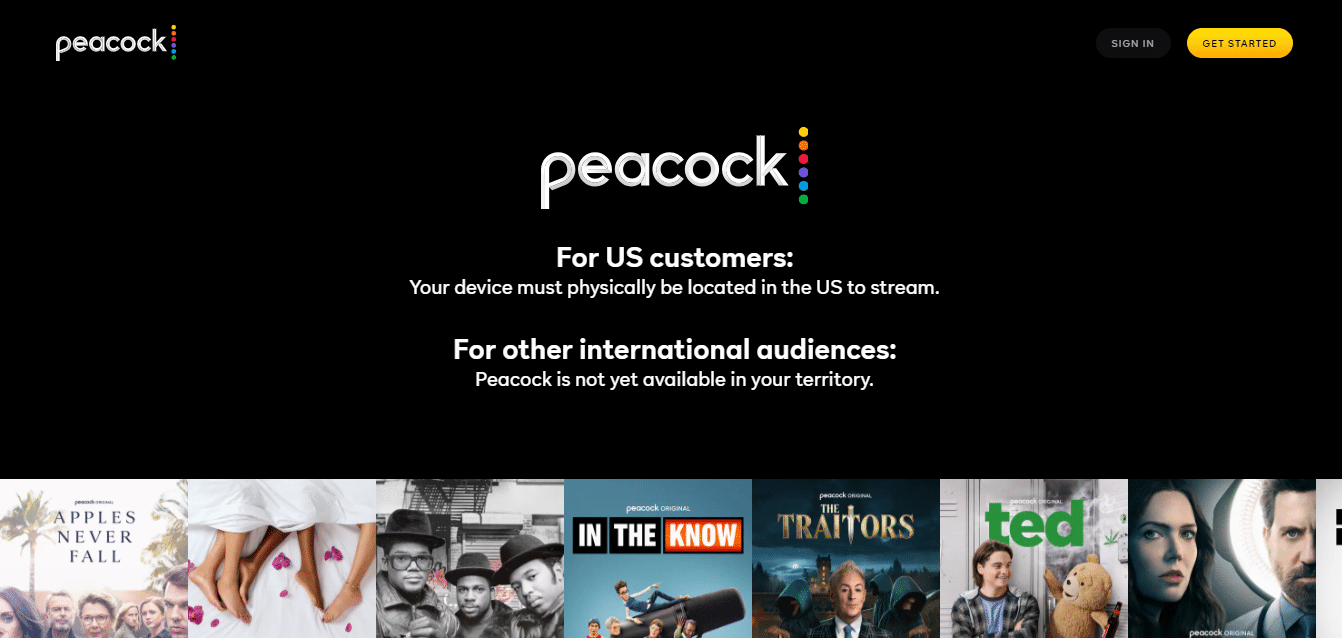 Peacock TV