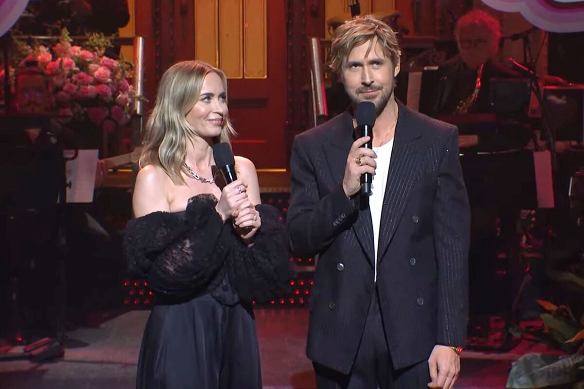 Taylor Swift Says Ryan Gosling And Emily Blunt's 'SNL' Monologue is ...