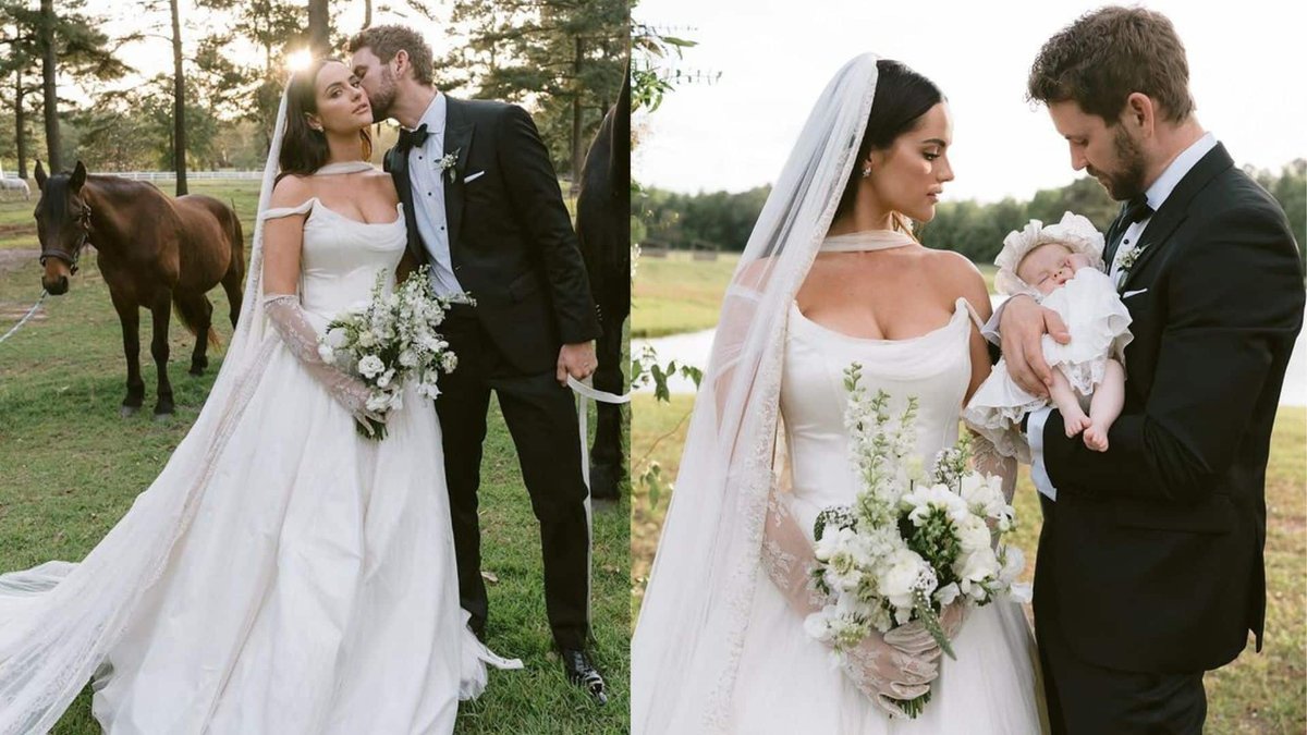 Natalie Joy Slams Back at “Critics” Who Trolled Her Wedding Looks, Adds “I’m Breastfeeding”