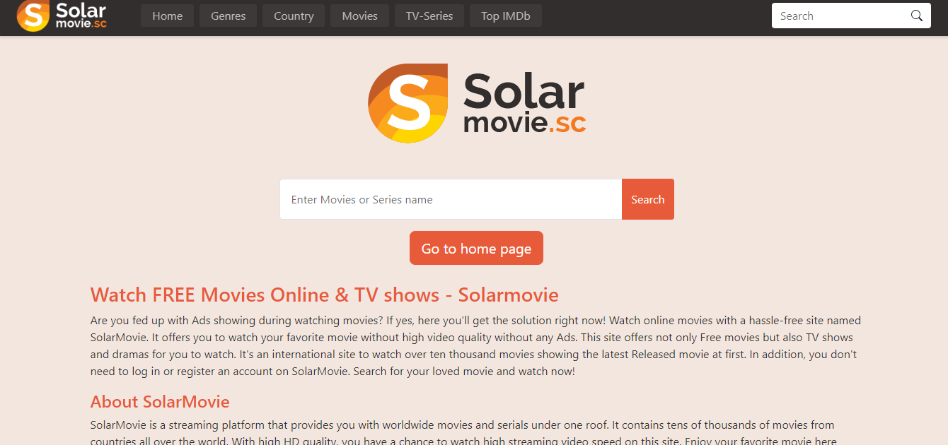 Solar Movies.sc