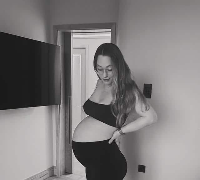 Natalie Viscuso's pregnancy